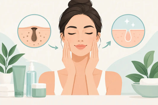 How to Reduce Clogged Pores Without Overdoing It