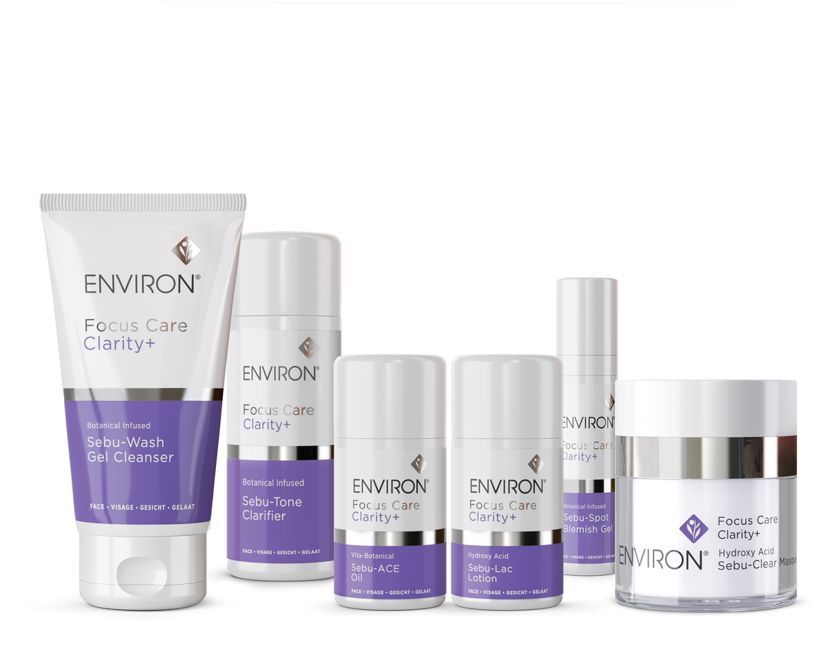 Environ Sebu-Wash & Sebu-Spot Kit for Acne — targeted treatment for breakouts and oily skin